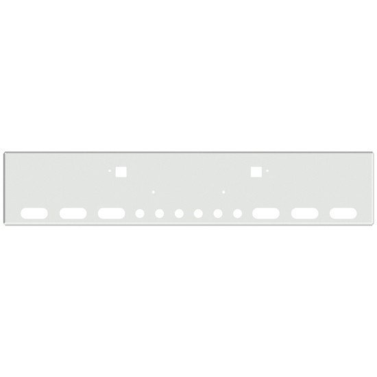 18 Inch Chrome American Eagle Bumper With 8 Inch Boxed Ends For Kenworth W990 2019+