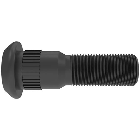 2.63 Inch Serrated Wheel Stud 3/4 Inch-16 Thread