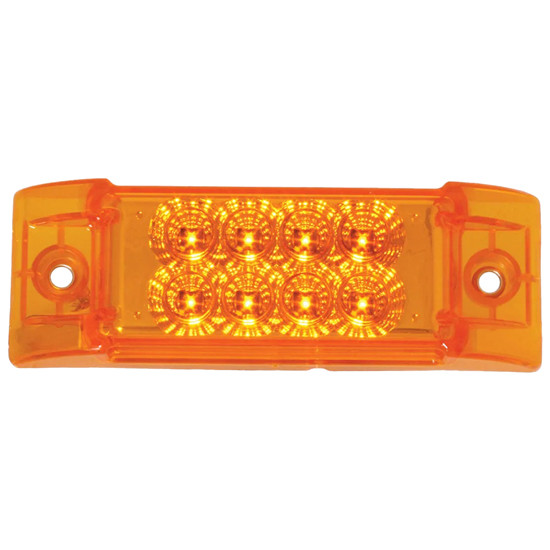 6 Inch 8 Diode Rectangle Spyder Marker LED Light