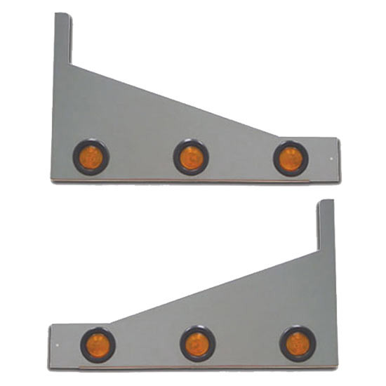 3 X 63 Inch Stainless Steel Sleeper Extension For Sleeper For Peterbilt 367, 378, 379, 384, 386, 388, 389, 567, 579