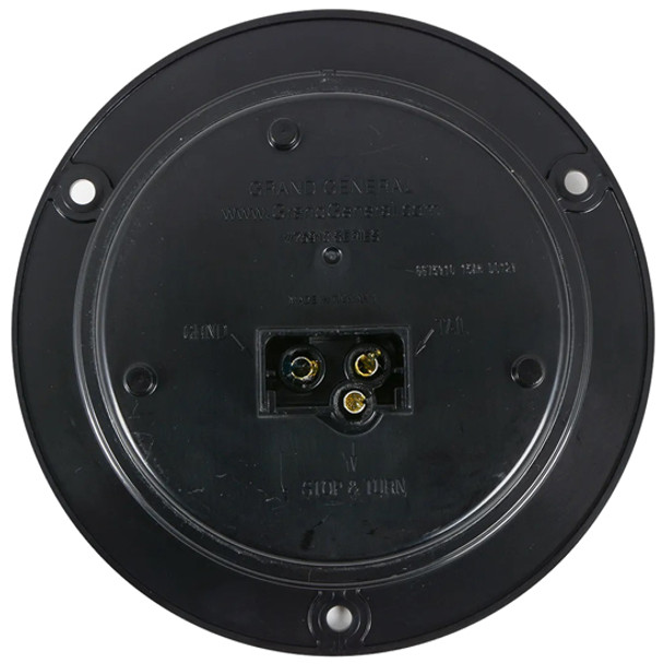 4 Inch Round Back Up Light W/ Flange Mount - White LED / Clear Lens