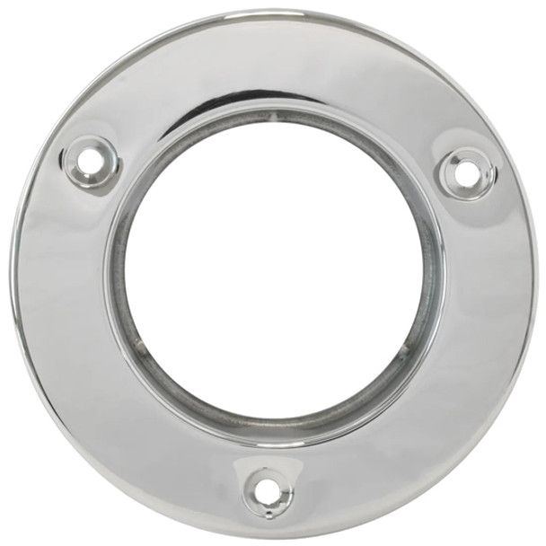 Anti-Theft Stainless Steel Flange Mount Bezel For 2.5 Inch Round Lights