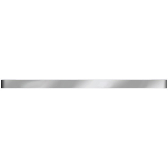 2.5 X 63 Inch Stainless Steel Blank Sleeper Panel For Peterbilt 386
