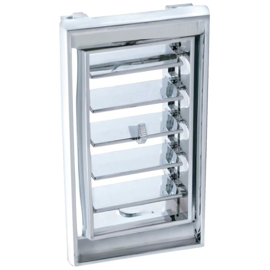 Chrome Plastic Cabover AC Dash Vent For Peterbilt 362 1981-2002