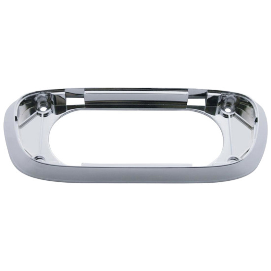 Chrome Plastic Center Dome Light Mounting Base For Kenworth