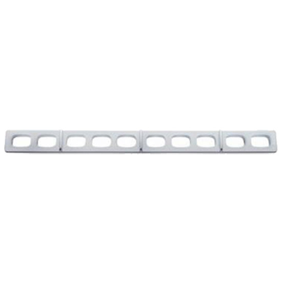 Chrome Plastic Button Panel Trim For Freightliner
