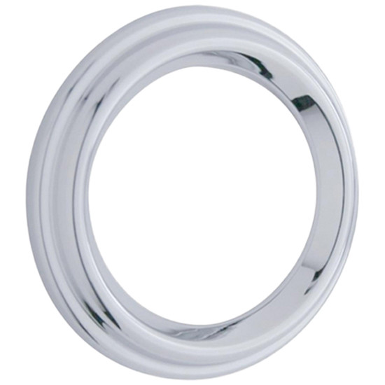 3 13/16 Inch Chrome Plastic Classic Speed & Tachometer Gauge Bezel For Freightliner Classic, Peterbilt