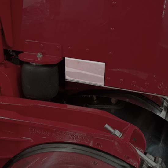 CSM Aluminum Rear Sleeper Fill In Pieces For Peterbilt 335, 357, 378, 379, 384, 385, 386, 387, 388, 389, 567, 579, 587