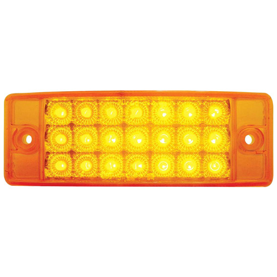 21 LED Rectangular Reflector Clearance Marker Light