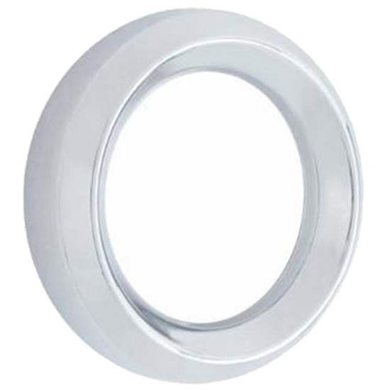 5 7/16 Inch Chrome Plastic Speedometer & Tachometer Gauge Bezel W/ Visor Option For Kenworth