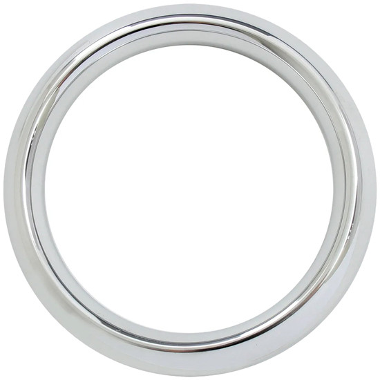 Chrome Plastic Snap On Speed Tachometer Gauge Bezel