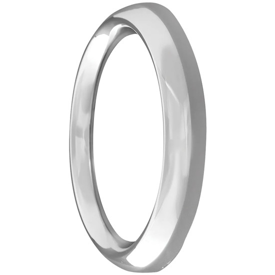 Chrome Plastic Snap On Speed Tachometer Gauge Bezel