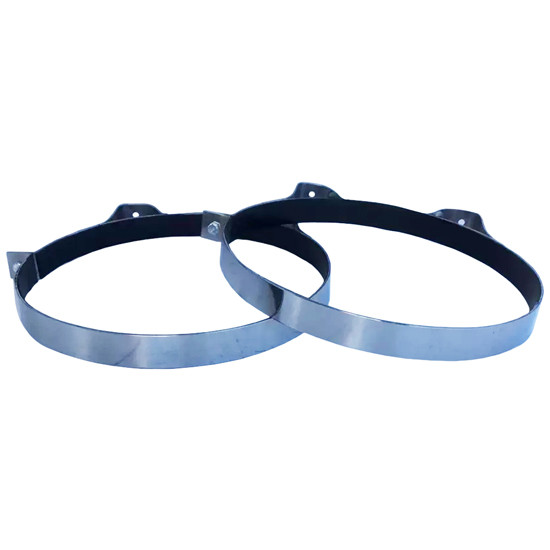 13 Inch Stainless Air Cleaner Brackets For Kenworth W900B, W900L