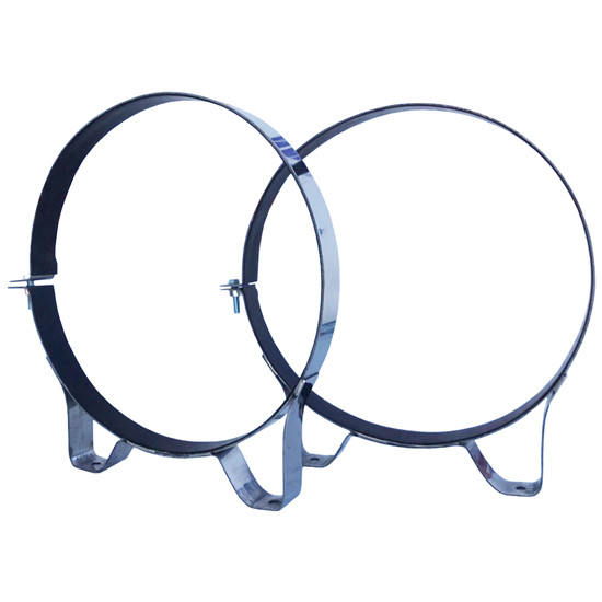 13 Inch Stainless Air Cleaner Brackets For Kenworth W900B, W900L