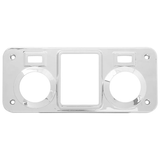 Chrome Plastic Sleeper Dome Light Cover For Kenworth