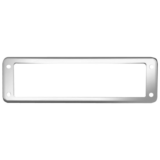 Chrome Plastic Overhead Pocket Bezel