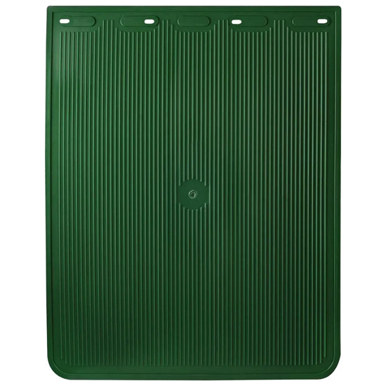 24 X 30 inch All Weather Poly Mud Flap - Green - 4 State Trucks