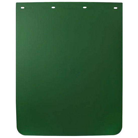 24 X 30 inch All Weather Poly Mud Flap - Green - 4 State Trucks