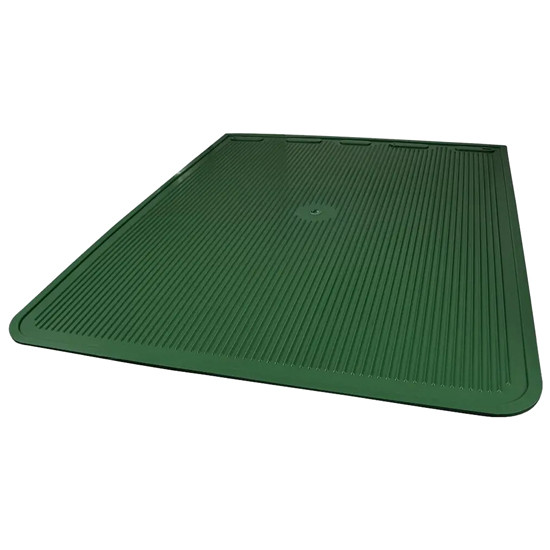 24 X 30 inch All Weather Poly Mud Flap - Green