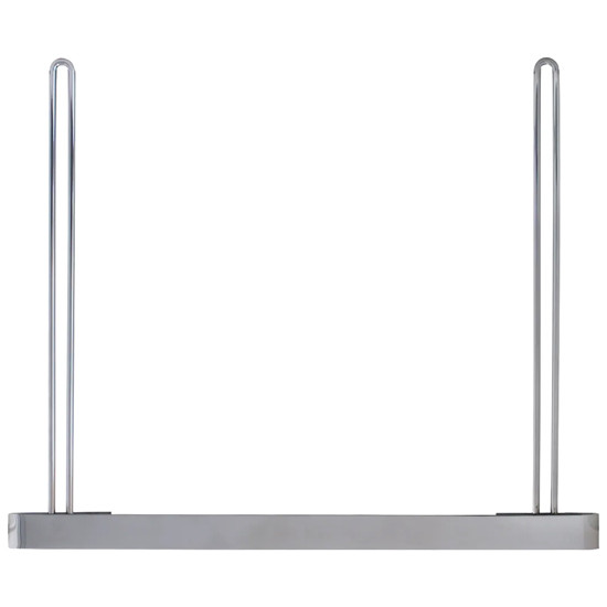 24 X 21 Inch Chrome Steel Mud Flap Holder