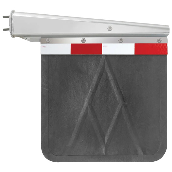 24 Inch Aluminum Straight Mud Flap Strip