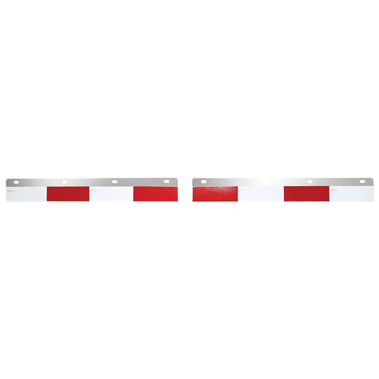 24 Inch Aluminum Straight Mud Flap Strip