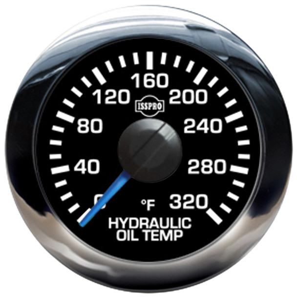 Isspro 2 1/16 Inch Hydraulic Oil Temperature Gauge 0-320F Isspro 2 1/16 Inch Hydraulic Oil Temperature Gauge 0-320F