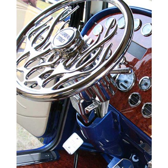 Chrome Tractor Brake Knob For Kenworth & Peterbilt