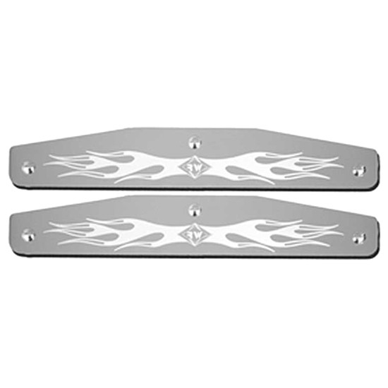 16 Inch Stainless Steel 10 Gauge Flame Mud Flap Bottom Weight