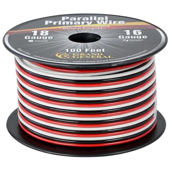 16 Gauge Parallel Primary 3 Wire 100 Ft