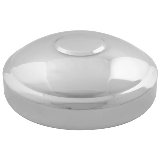 8 Inch ID Chrome Steel  Classic Rear Hubcap