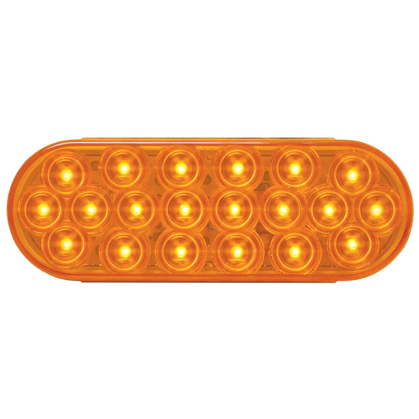 6.5 Inch Oval Fleet LED Park Turn Clearance Light