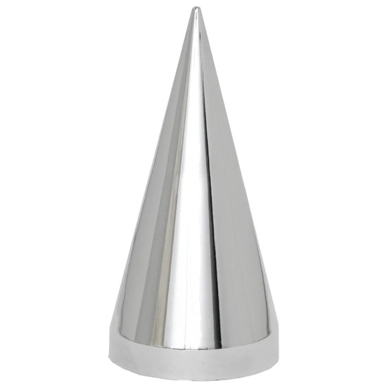 33 MM X 4.5 Inch Chrome Pointed Spear Lug Nut Covers