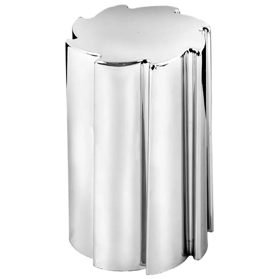 33MM X 3.5 Inch Chrome Sonic Flat Top Lug Nut Cover