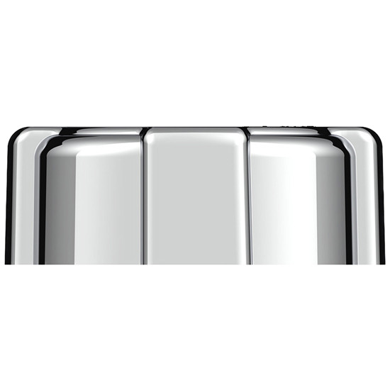 Chrome Plastic Non- Locking Fuel Cap Cover For Freightliner