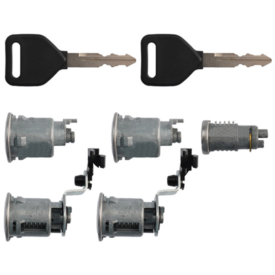 Ignition & Door Lock Set OE Replacement 100024, 200140 For International