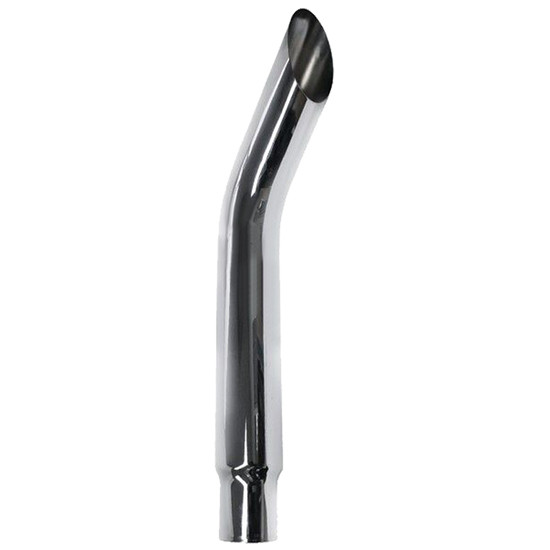 6 To 5 OD X 48 Inch Chrome Steel Bull Hauler Exhaust Stack