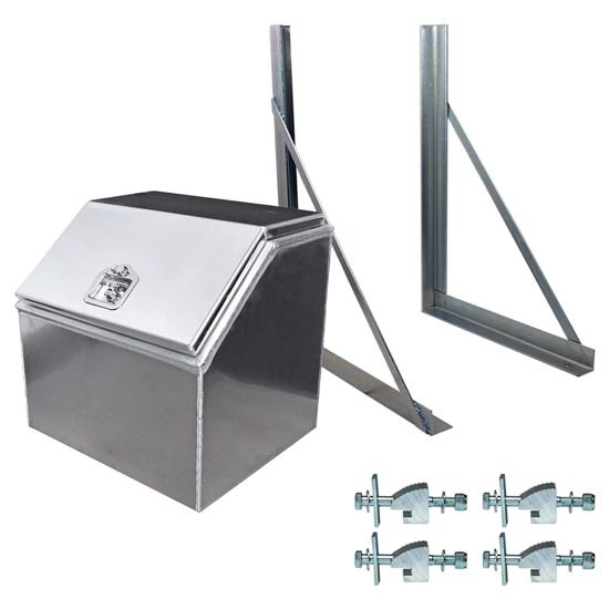 Merritt Aluminum Frame Box Kit With Smooth Top Open Door- 18 X 23.5 X 21 Inch