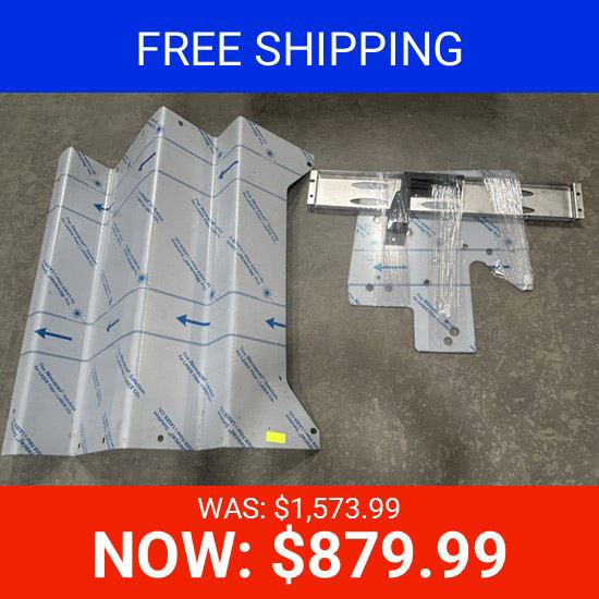 BLEMISHED: Stainless Steel DPF Filter Cover For Peterbilt 389