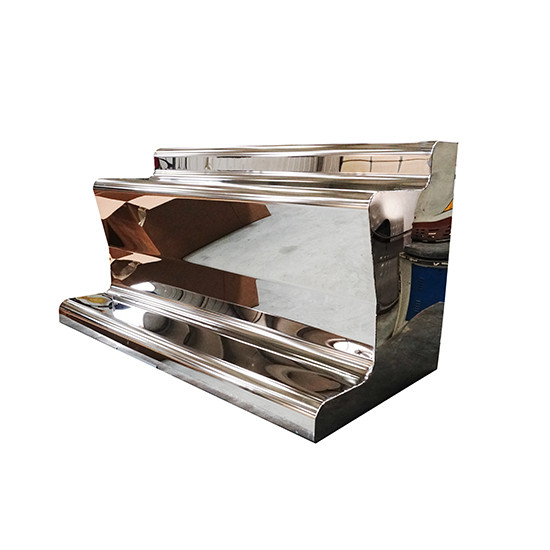 CSM Stainless Steel Step Box Cover With Built In Roller System For