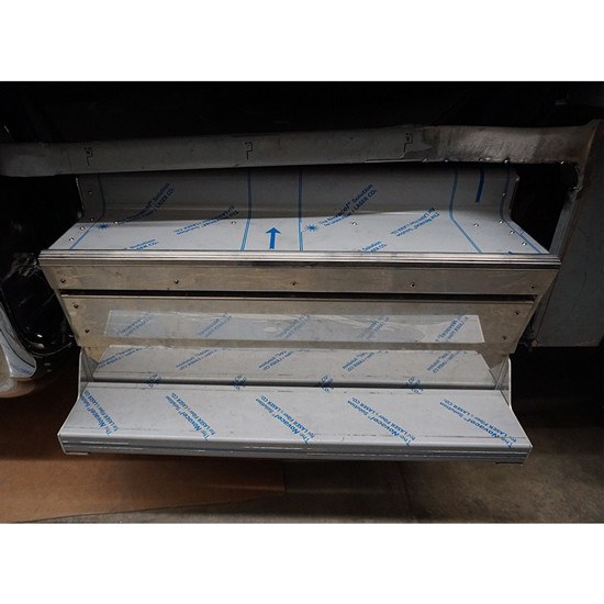 CSM Stainless Steel Step Box Cover With Built In Roller System For Peterbilt 589