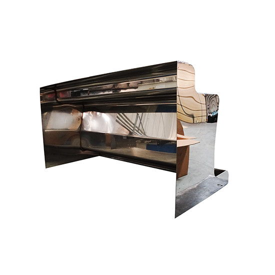 CSM Stainless Steel Step Box Cover With Built In Roller System For Peterbilt 589