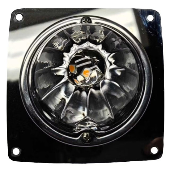 304 SS Bunk Light Bracket With 1 Watermelon Light Hole For Freightliner FLD 120