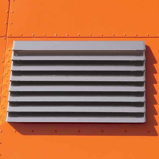 70 Inch Ultra Sleeper Side Window Louvers For Peterbilt