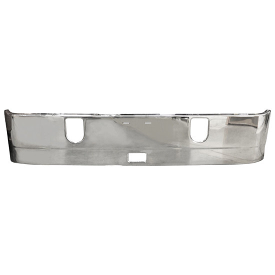 17.5 Inch Chrome Steel Bumper For Mack CHN 613 SFA 2004 - 2007 Without Fog Lights