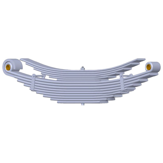 Front 15 Leaf Spring Assembly 6 Plus 9 - 13,000 lbs. Capacity For OshKosh Bus