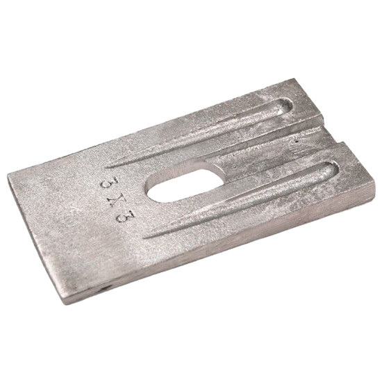 3 X 6 Inch 3 Degree Aluminum Spring Shim Wedge For International Loadstar 1600, 1800