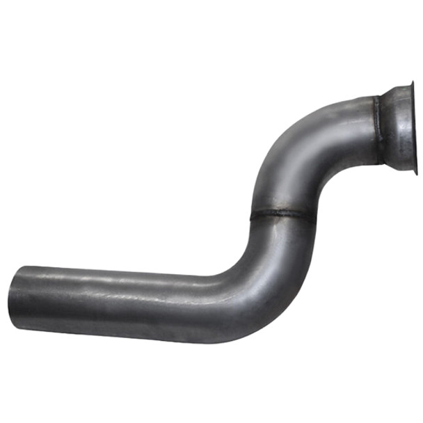 5.65 OD X 4 Inch Aluminized Turbo Exhaust Pipe For Mack CV713 Granite 2003 - 2012