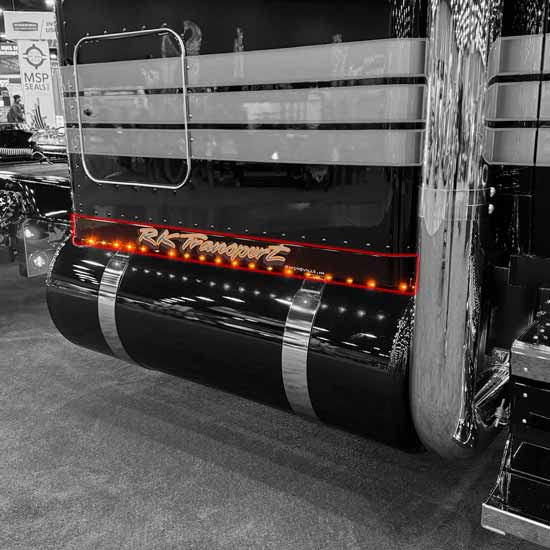 304 Stainless Steel Sleeper Panels For Peterbilt 589