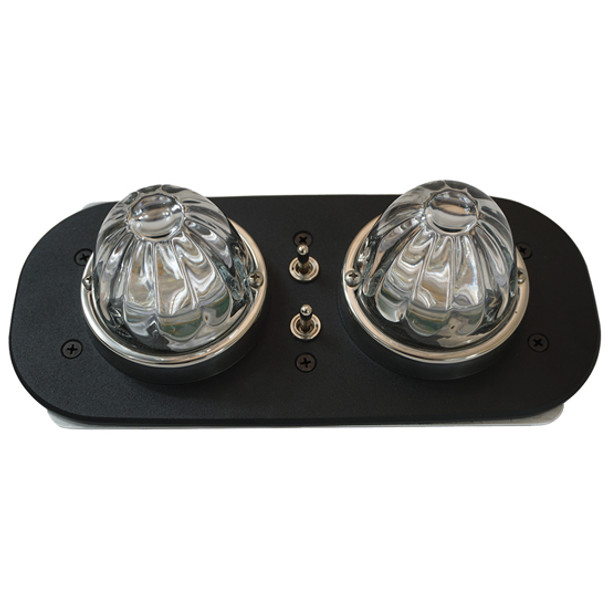 Dual Watermelon Style Map Light For Peterbilt 389, 2008 - 2023 Dual Watermelon Style Map Light For Peterbilt 389, 2008 - 2023